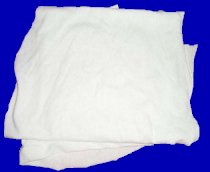 Giẻ lau cotton trắng loại to GLM-VN-02