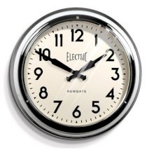 Đồng hồ treo tường Newgate Large Electric Clock - Chrome