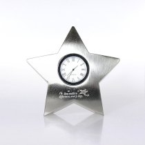 Star Paperweight Desk Clock - Starfish
