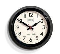 Đồng hồ treo tường Newgate Small Electric Clock - Black
