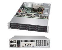 Server Supermicro SuperServer 5028R-E1CR12L (Black) (SSG-5028R-E1CR12L) E5-1650 v3 (Intel Xeon E5-1650 v3 3.50GHz, RAM 8GB, 920W, Không kèm ổ cứng)