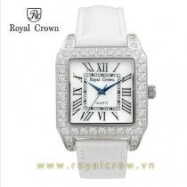 RC 6104 ST-White - Đồng hồ trang sức Royal Crown