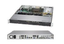 Server Supermicro SuperServer 5018R-WR (Black) (SYS-5018R-WR) E5-1650 v3 (Intel Xeon E5-1650 v3 3.50GHz, RAM 4GB, 500W, Không kèm ổ cứng)