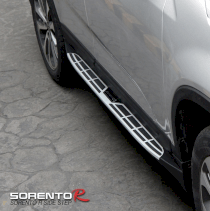 Bệ bước lên xuống Kia Sorento R mẫu Posrche 2015