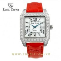 RC 6104 ST-Red - Đồng hồ trang sức Royal Crown