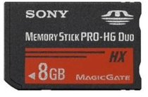 Thẻ nhớ Sony Pro Duol 8GB