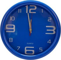 Design O Vista Trendy 28 cm Dia Wall Clock (Blue)