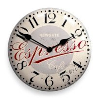 Đồng hồ treo tường Newgate Espresso Advertising Wall Clock - 50cm Dia.