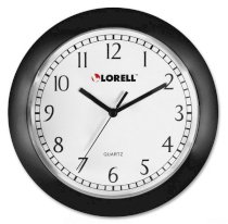 Đồng hồ treo tường Houzz: Lorell Round Profile Wall Clock, Quartz