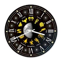 Đồng hồ treo tường Clockadoodledoo Zodiac Clock with the Moon