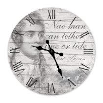 Đồng hồ treo tường Clockadoodledoo Robert Burns Quote