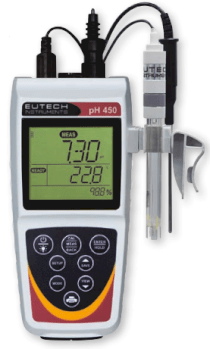 Máy Eutech pH 450 đo pH của nước