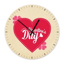 Đồng hồ treo tường Clockadoodledoo Happy Valentine`s Day