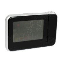 Digital Multifunción LCD Reloj Despertador Proyección Calendario Pronóstico Del Tiempo En La Estación De Humedad