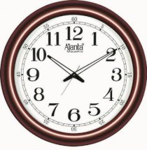 Ajanta 547 Analog Wall Clock (Brown)