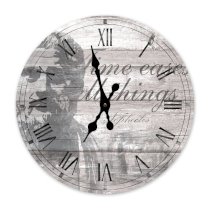 Đồng hồ treo tường Clockadoodledoo Sophocles Quote