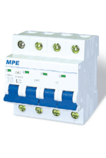 Cầu dao tự động MCB 4 pha MPE MP6-C416