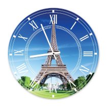 Đồng hồ treo tường Clockadoodledoo Paris Eiffel Tower Classic