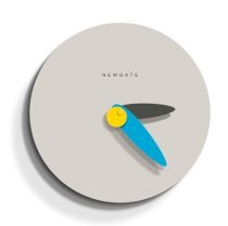 Đồng hồ treo tường Newgate The Finger Clock - Overcoat Grey