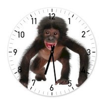 Đồng hồ treo tường Clockadoodledoo Baby Bonobo
