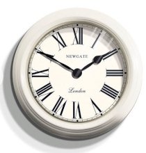 Đồng hồ treo tường Newgate Gallery Clock - Linen White