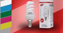 Đèn compact xoắn VNE 7W ánh sáng trắng VNE-X7NT-E14