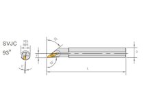 Cán dao tiện trong Marox S40T-SVJCR/L16