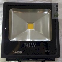 Đèn pha Led 30W dẹp đen Daxin