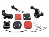 Phụ kiện máy ảnh, máy quay SJ109 Flat Curved Mount J-Hook Buckle Pivot Arm Assembly Kit For SJCAM Camera