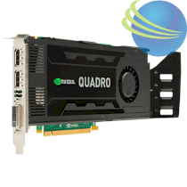 NVIDIA Quadro K4000 3GB DL-DVI+2xDP Graphics Card (C2J94AA)