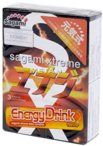 Bộ 2 hộp bao cao su Sagami Xtreme Energy (hộp 3 chiếc) Nhật Bản
