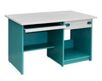 SV202S-GX bàn máy tính Hòa Phát gỗ công nghiệp phủ melamine màu ghi xanh