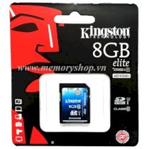 SDHC Kingston Class 10 elite - 8GB