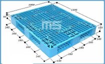 Pallet nhựa 1 mặt MSPALLET