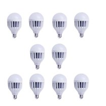 Bộ 10 bóng đèn LED búp 12W (Trắng)