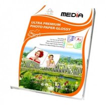 Giấy ảnh Media bóng 1 mặt 135g A3 (100 tờ)