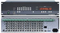 RGBHV & Balanced Stereo Audio Matrix Switcher VP-66ETH 6x6
