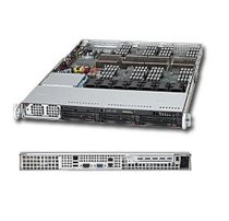 Server Supermicro SuperServer 8016B-6F (Black) (SYS-8016B-6F) X7550 (Intel Xeon X7550 2.0GHz, RAM 4GB, PS 1400W, Không kèm ổ cứng)