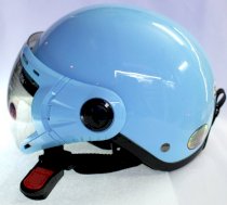 Mũ bảo hiểm GRS A33K màu xanh biển có kính