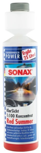 Sonax Clear View 1:100 Concentrate Red Summer 266141 250ml