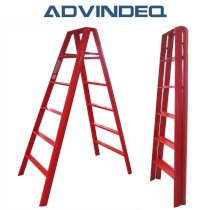 Thang nhôm chữ A 12 bậc ADVINDEQ AV306 (red)