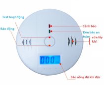 Báo động khí độc Cacbon mono oxit Rinos RN5850CA