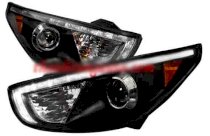 Đèn pha độ Projector led nguyên vỏ cho xe tucson 2010 - 2012 mẫu 2