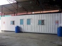 Container văn phòng loại 40 feet có toilet Tiên Hưng Đạo K40TO