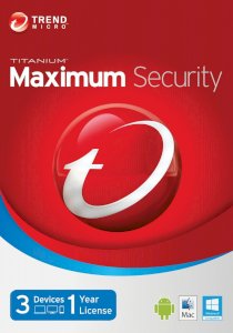 Phần mềm Trend Micro Titanium Maximum Security 3PC (Box)