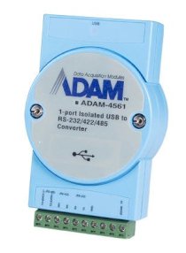 Advantech ADAM-4561-CE 1-port Isolated USB to RS-232/422/485 Converter