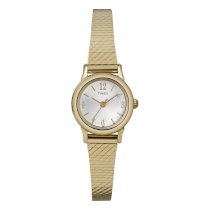 Timex - Đồng hồ thời trang nữ Elevated Classic Gold Stainless-Steel (Vàng)