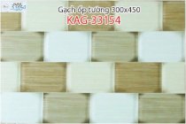 Gạch ốp tường 3D 300x450 KAG-33154 Ngang