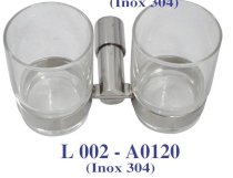 Giá để ly Inox 304 L002