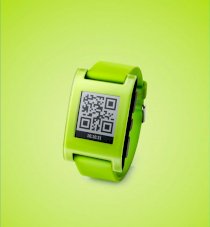 Đồng hồ thông minh Pebble SmartWatch Green Limited Edition